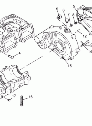 CRANKCASE - I984673 (4945164516c001)