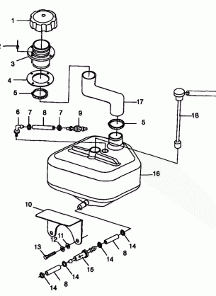 OIL TANK - B984690 (4945114511a013)