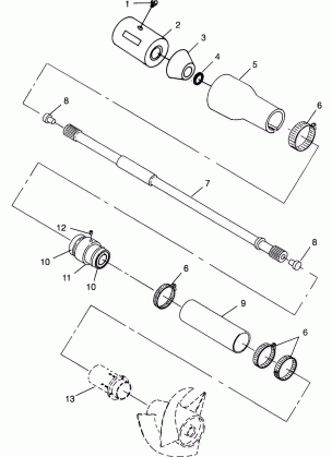 DRIVE SYSTEM - B984978 (4945834583b002)