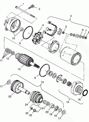 STARTING MOTOR - I984573 (4946554655c006)