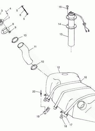 FUEL TANK - B974978 (4941254125a009)