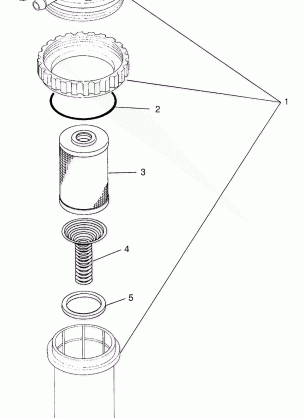 FUEL / WATER SEPARATOR - B974978 (4941254125c011)