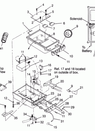 ELECTRICAL BOX SL 700 B974071 Intl. SL 700 I974071 SL 700 Deluxe B974072 (4940874087B013)