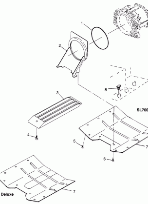 WATER INLET SL 700 B974071 Intl. SL 700 I974071 SL 700 Deluxe B974072 and (4940874087B012)