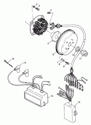 MAGNETO HURRICANE B974473 and Intl. HURRICANE I974473 (4941044104C006)