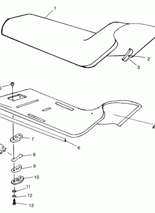 SEAT HURRICANE B974473 and Intl. HURRICANE I974473 (4941044104A012)