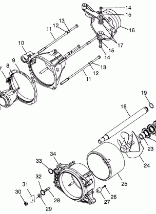 PROPULSION SLTX B974590 and INTL. SLTX I974590 (4941214121B003)