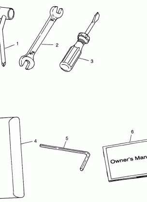 TOOL KIT SLTX B974590 and INTL. SLTX I974590 (4941214121B012)