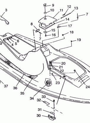 HULL and BODY SLTX B974590 and INTL. SLTX I974590 (4941214121A005)