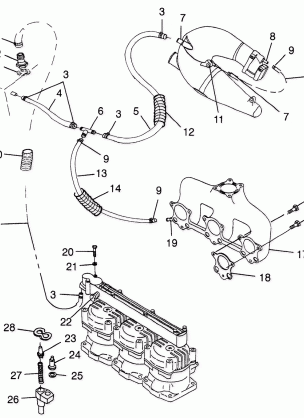 COOLING SYSTEM SLTX B974590 and INTL. SLTX I974590 (4941214121B006)