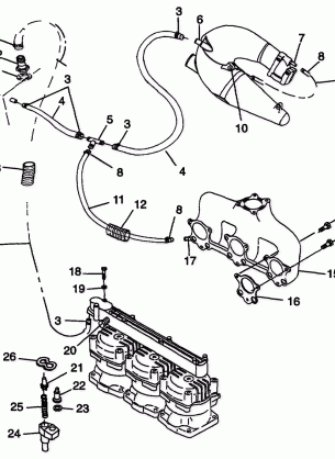 COOLING SYSTEM SL 1050 B974090 (4940974097B010)