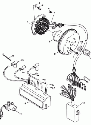 MAGNETO SL 900 B974091 and SL 1050 B974090 (4940974097C010)