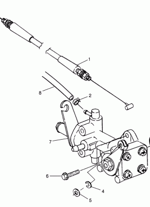 OIL PUMP HURRICANE B974473 and Intl. HURRICANE I974473 (4941044104C005)