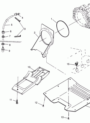 WATER INLET HURRICANE B974473 and Intl. HURRICANE I974473 (4941044104B009)