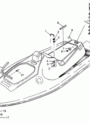 HULL and BODY SLT 780 B974588 (4941174117A006)