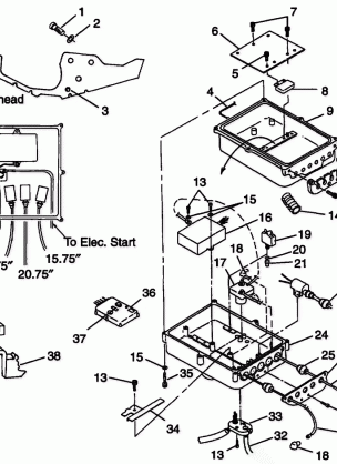 ELECTRICAL BOX SLT 780 B974588 (4941174117B009)