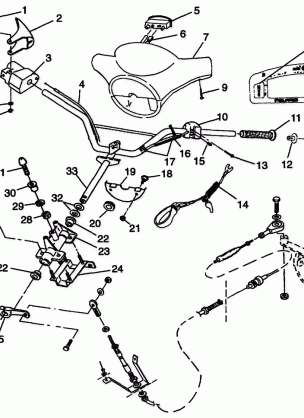 STEERING SLT 780 B974588 (4941174117A013)