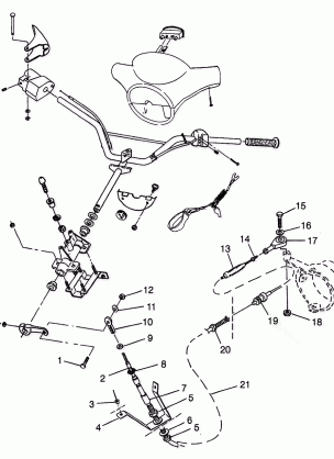 STEERING SLT 780 B974588 (4941174117A014)