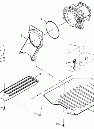 WATER INLET SLT 780 B974588 (4941174117B008)