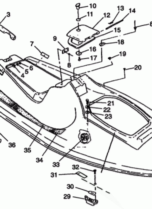 HULL and BODY SLT 780 B974588 (4941174117A005)