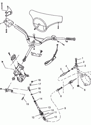 STEERING SL 700 B964066 and  Intl. SL 700 I964066 (4935633563A014)