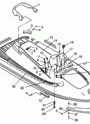 HULL and BODY SL 700 B964066 and Intl. SL 700 I964066 (4935633563A005)