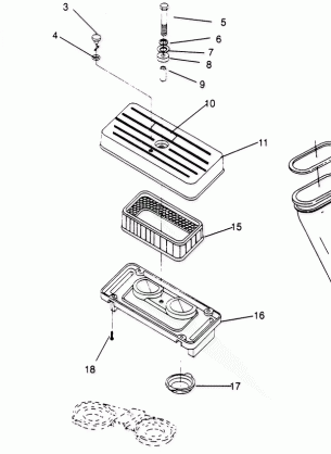 AIR VENT SLT 700 B964166 and  Intl. SLT 700 I964166 (4933923392B006)