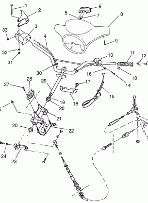 STEERING SL 900 B964291 and Intl. SL 900 I964291 (4935583558A013)