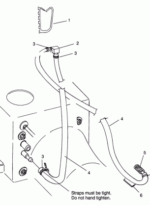 WATER SIPHON SL 900 B964291 and  Intl. SL 900 I964291 (4935583558B009)