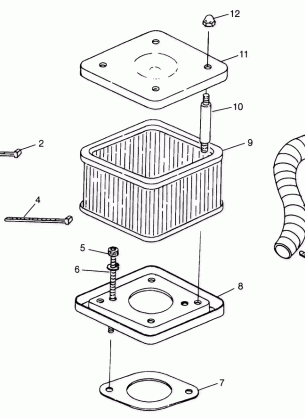 AIR VENT HURRICANE B964466 and  Intl. HURRICANE I964466 (4935733573B006)