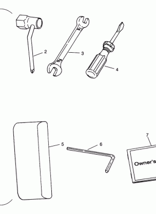 TOOL KIT SLTX B964590 and Intl. SLTX I964590 (4935783578B013)