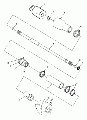 DRIVE SYSTEM SL 780 B964087 and Intl. SL 780 I964087 (4935523552B002)