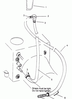 WATER SIPHON SLX 780 B964287 and Intl. SLX 780 I964287 (4937443744B009)