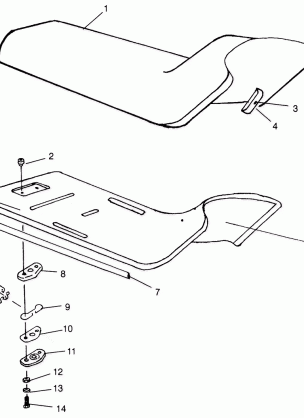 SEAT HURRICANE B964466 and Intl. HURRICANE I964466 (4935733573A011)