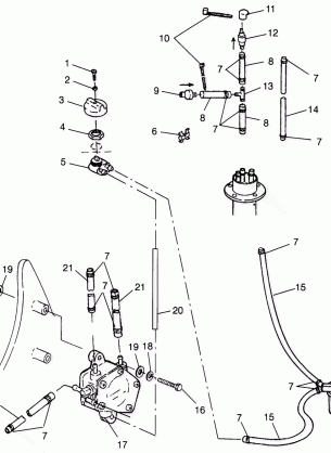 FUEL SYSTEM SLT 780 B964588 and  Intl. SLT 780 I964588 (4935683568A010)