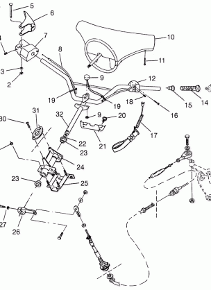 STEERING SL 700 B964066 and Intl. SL 700 I964066 (4935633563A013)