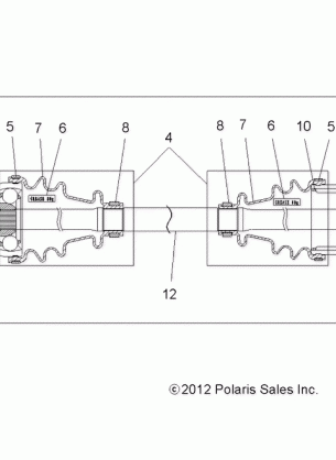 DRIVE TRAIN FRONT HALF SHAFT - R16RT_87 ALL OPTIONS (49RGRSHAFTDRV13900XP)