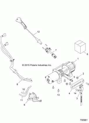 WINCH - R16RTM87AL / BL (700961)