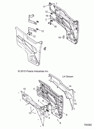 BODY DOOR HALF - R16RTM87AL / BL / U87A9 / B9 (49RGRDOOR159XP)