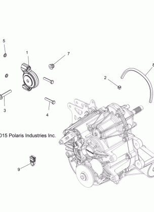 DRIVE TRAIN MAIN GEARCASE MOUNTING - R16RT_87 ALL OPTIONS (700391)