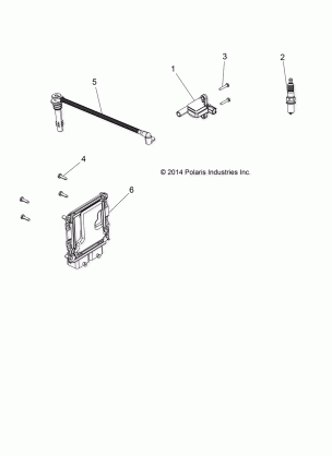 ELECTRICAL IGNITION - R16RTA57A1 / A4 / A9 / B1 / B4 / B9 / EAP / EBP (49RGRIGNITION15570F)