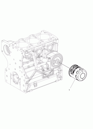 ENGINE OIL FILTER - R16RTAD1A1 / E1 (49RGRFILTER15DSL)