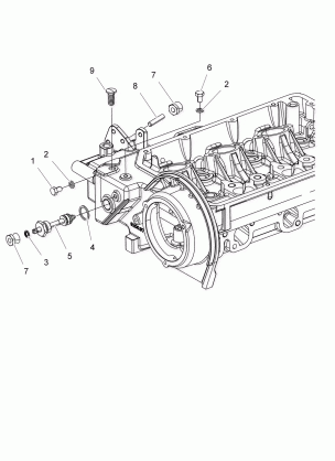 ENGINE ACCELERATOR CONTROL (WITHOUT LEVER) - R16RTAD1A1 / E1 (49RGRACCELERETOR15DSL)