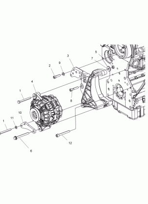 ENGINE ALTERNATOR - R16RTAD1A1 / E1 (49RGRALTERNATOR15DSL)
