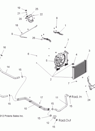 ENGINE COOLING SYSTEM - R16RTE87F1 / U87FK (49RGRCOOL13900XP)