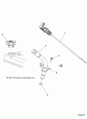 ENGINE OIL DIPSTICK - R16RTE87F1 / U87FK (700373)