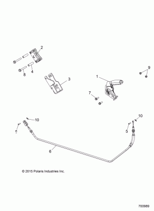 BRAKES PARK BRAKE - R16RTED1F1 (700989)