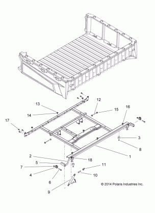 BODY BOX MOUNTING - R16RTED1F1 (49RGRBOXMOUNTING151KDSL)