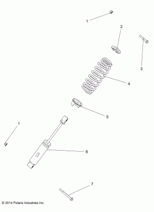 SUSPENSION FRONT SHOCK - R16RTED1F1 (49RGRSHOCKMTG151KDSL)