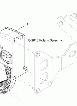 ENGINE THROTTLE PEDAL - R16RUA / RUE / RVA / RVE ALL OPTIONS (49RGRTHROTTLE14CREW)